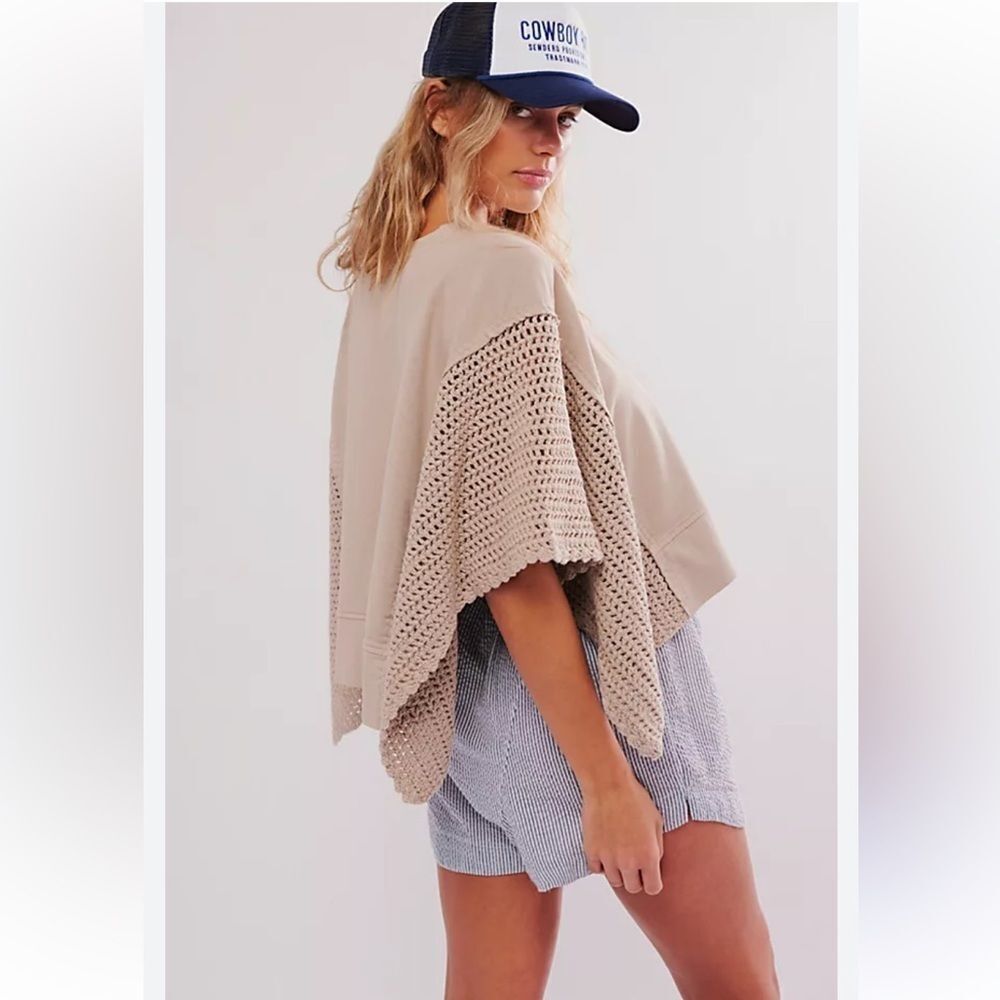 Free People XS This Is Me Poncho